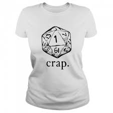 Dungeons & Dragons - White d20 T-Shirt