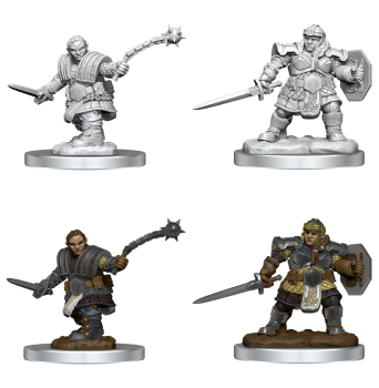 D&D Nolzur's Marvelous Miniatures: Dwarf Fighter (Female)