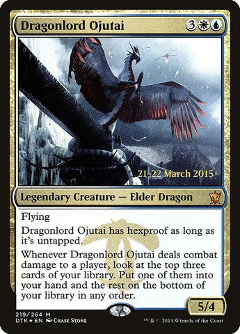 Dragonlord Ojutai  [Dragons of Tarkir Prerelease Promos]
