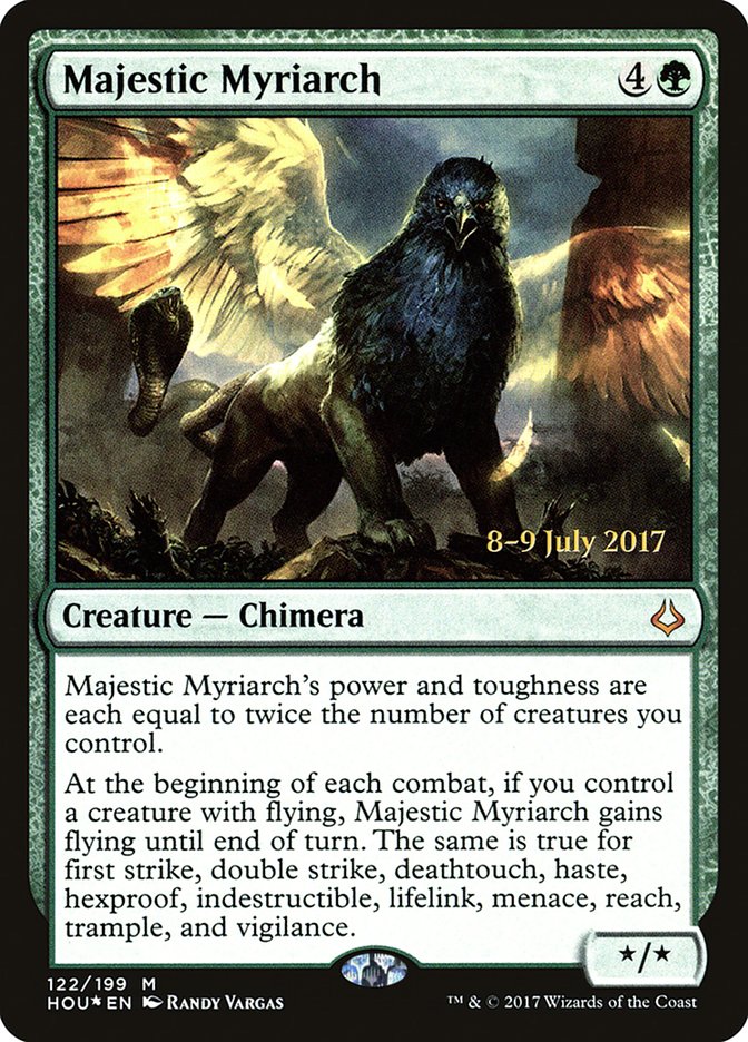 Majestic Myriarch  [Hour of Devastation Prerelease Promos]