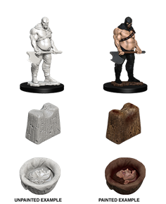 WizKids Unpainted Miniatures: Executioner/Block