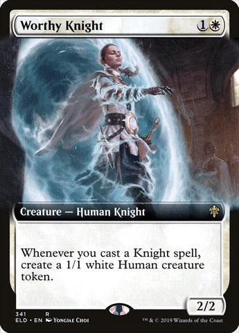 Worthy Knight (Extended) [Throne of Eldraine]