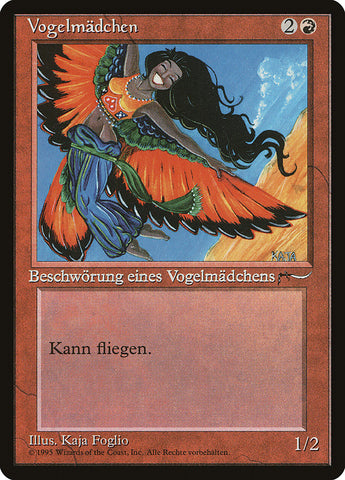 Bird Maiden (German) - "Vogelmadchen" [Renaissance]