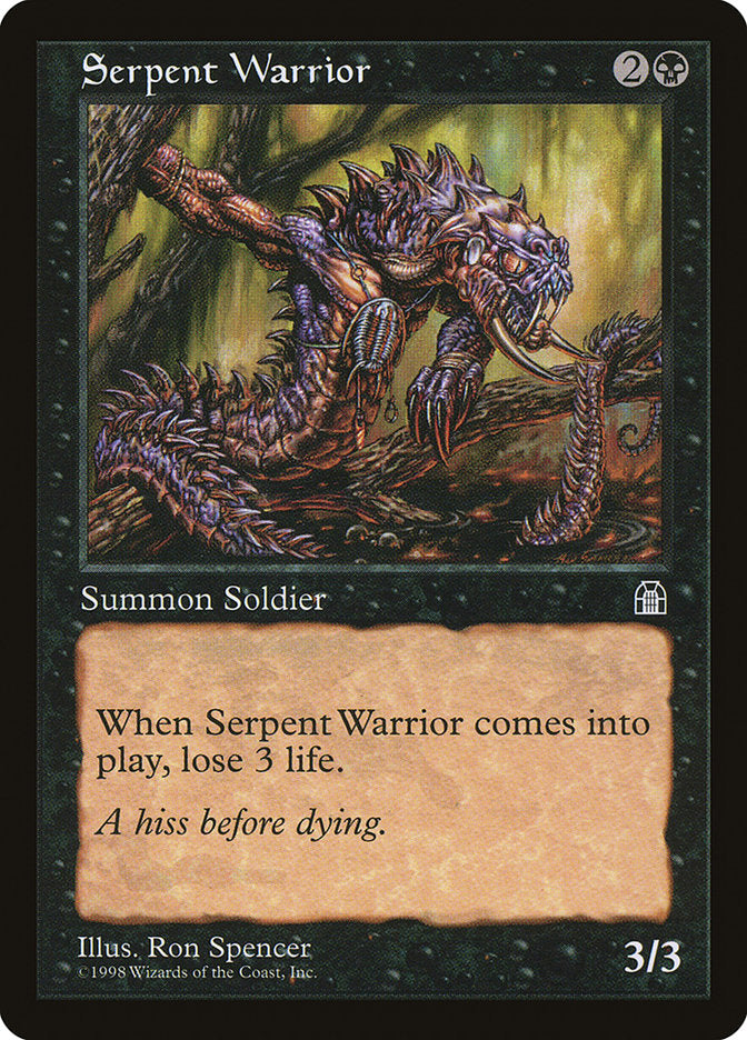 Serpent Warrior [Stronghold]
