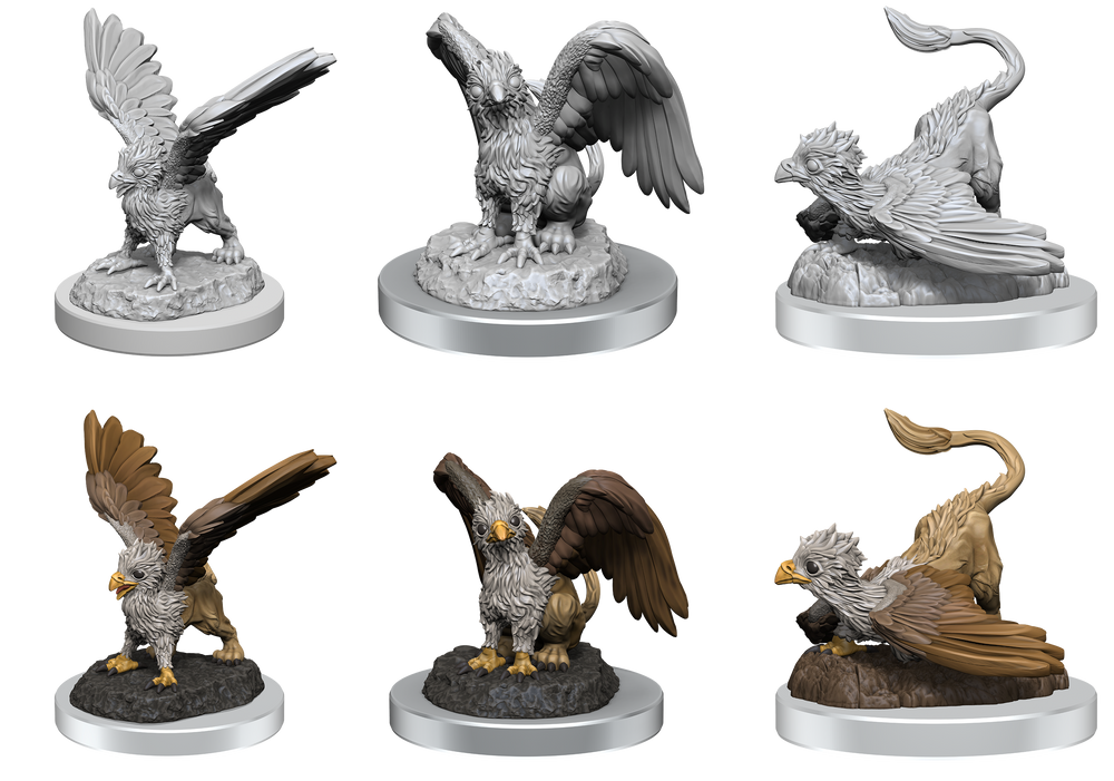 D&D Nolzur's Marvelous Miniatures: Griffon Hatchlings