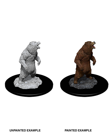 WizKids Unpainted Miniatures: Grizzly