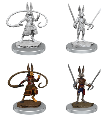 D&D Nolzur's Marvelous Miniatures: Harengon Rogues