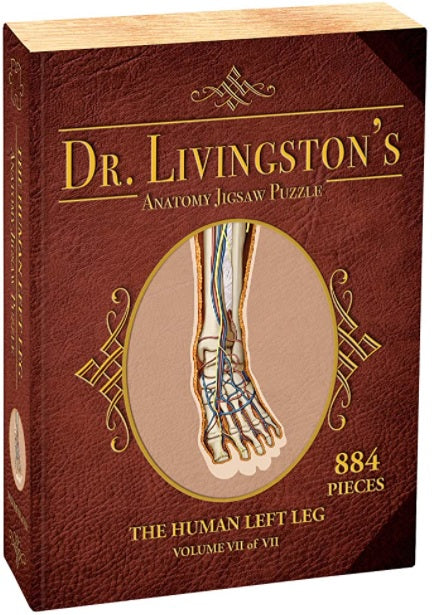 Dr. Livingston's Anatomy Puzzle: Human Left Leg