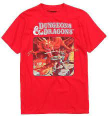 Dungeons & Dragons - Character Patch Red T-Shirt