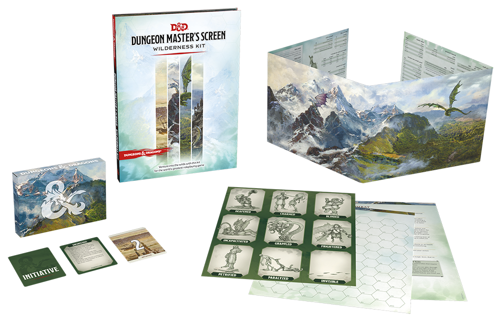 Dungeon Master's Screen Wilderness Kit