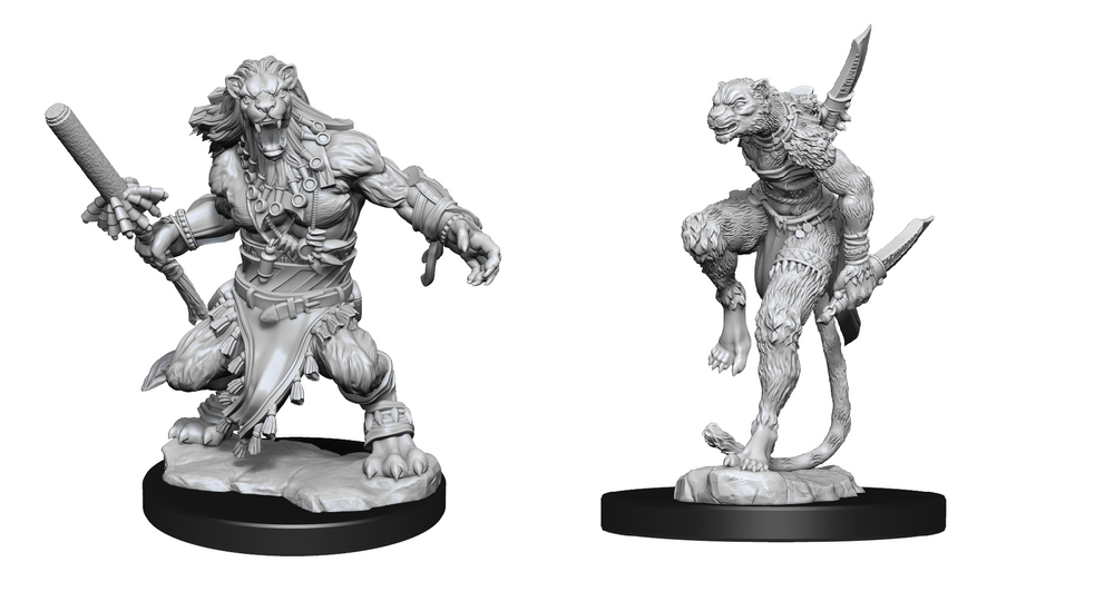 MTG Unpainted Miniatures - Nacatls