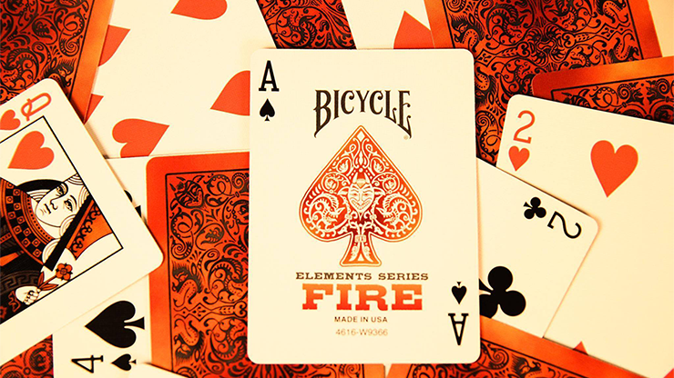 Bicycle Playing Cards - Elements Series: Fire