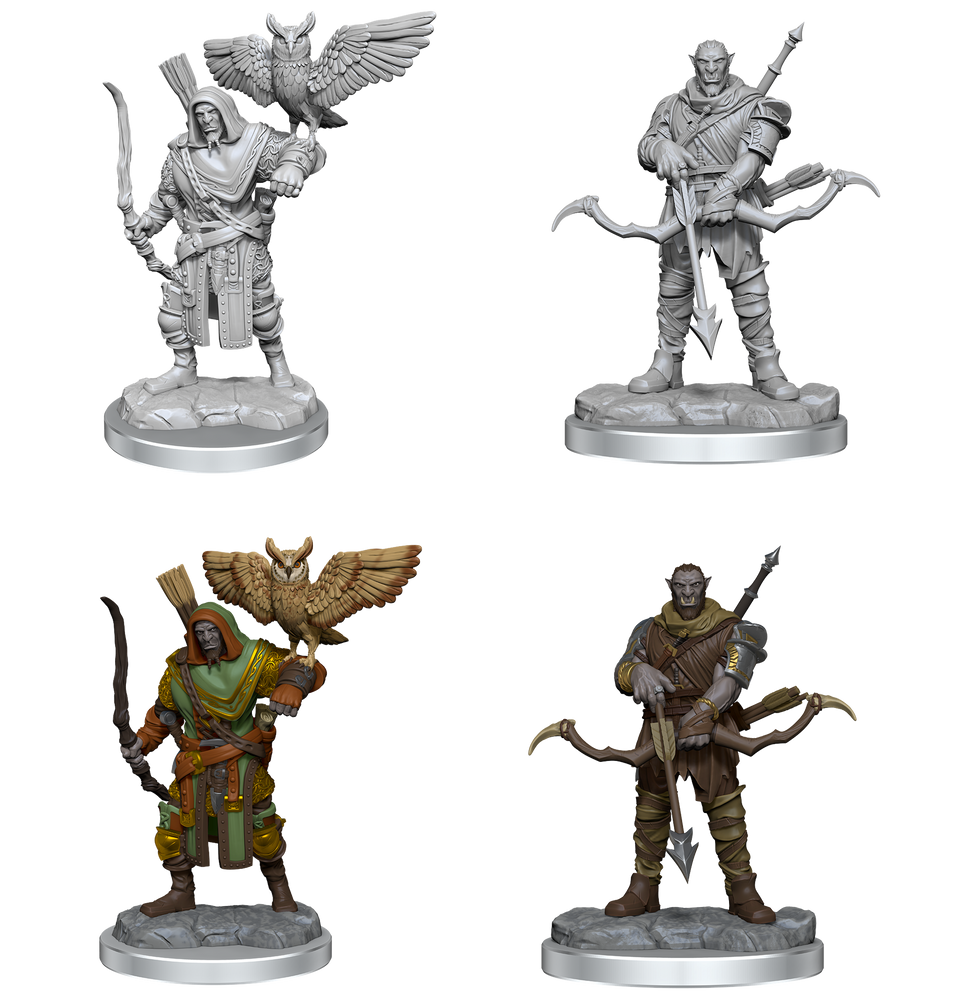 D&D Nolzur's Marvelous Miniatures: Orc Ranger (Male)