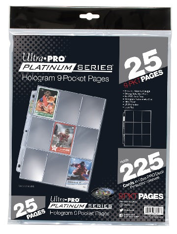 Platinum Series Hologram 9-Pocket Pages - 25ct
