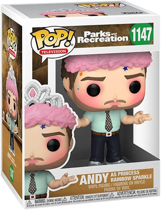 Pop! TV Andy as Princess Rainbow