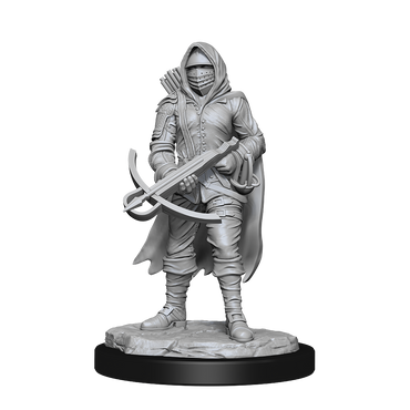 WizKids Unpainted Miniatures: Bounty Hunter & Outlaw