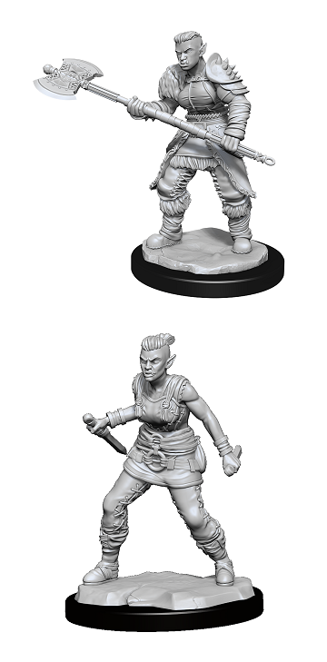 D&D Nolzur's Marvelous Miniatures: Orc Barbarian (Female)