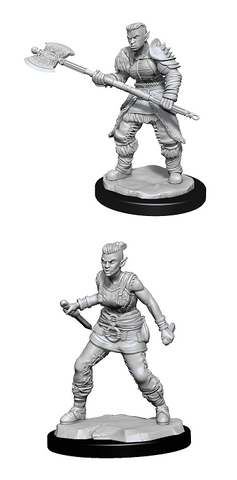 D&D Nolzur's Marvelous Miniatures: Orc Barbarian (Female)