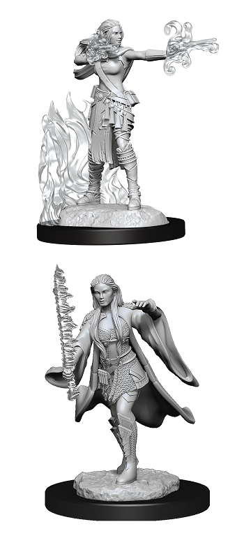 D&D Nolzur's Marvelous Miniatures: Warlock/Sorcerer (Female)