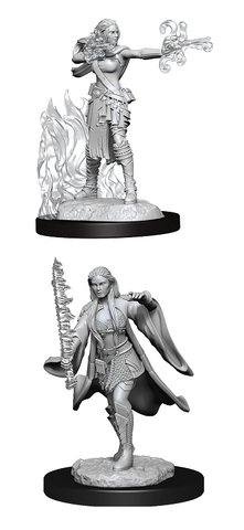 D&D Nolzur's Marvelous Miniatures: Warlock/Sorcerer (Female)