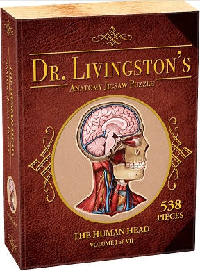 Dr. Livingston's Anatomy Puzzle: Human Head