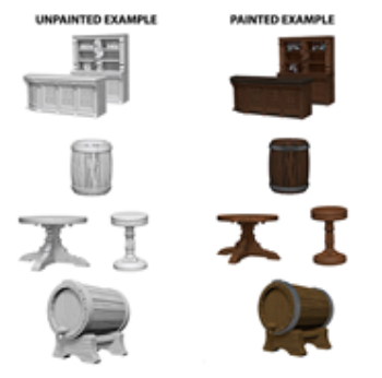 WizKids Unpainted Miniatures: Rusty Dragon Bar