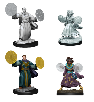 Critical Role Miniatures: Human Graviturgy & Chronurgy Wizards