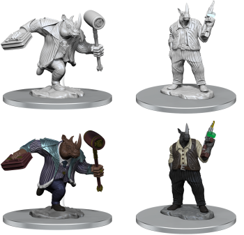 MTG Unpainted Miniatures: Freelance Muscle / Rhox