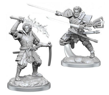 MTG Unpainted Miniatures - Raiyuu & Isshin