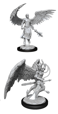 D&D Nolzur's Marvelous Miniatures: Deva and Erinyes