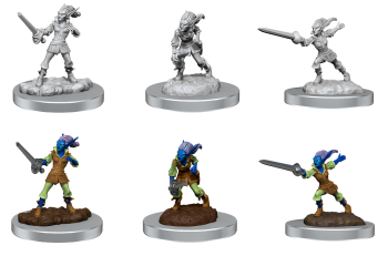 D&D Unpainted Miniatures: Quicklings