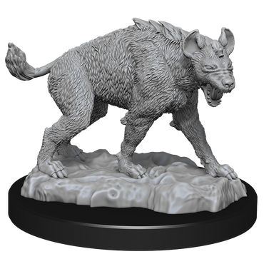 WizKids Unpainted Miniatures: Hyenas