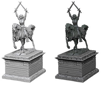 WizKids Unpainted Miniatures: Heroic Statue