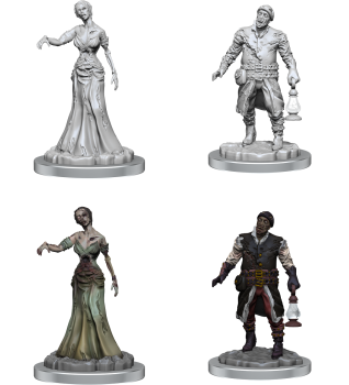WizKids Unpainted Miniatures: Zombies