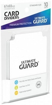 Ultimate Guard Card Dividers 10 Pack - White