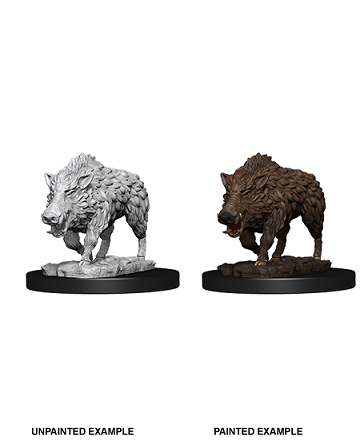 WizKids Unpainted Miniatures: Wild Boar