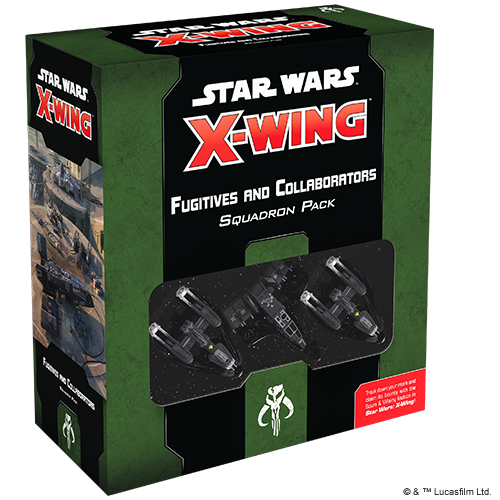 X-Wing 2nd Ed: Fugitives and Collaborators Squadron Pack