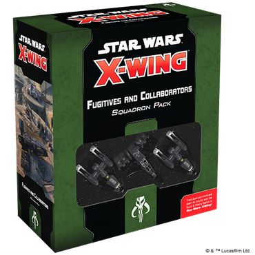 X-Wing 2nd Ed: Fugitives and Collaborators Squadron Pack