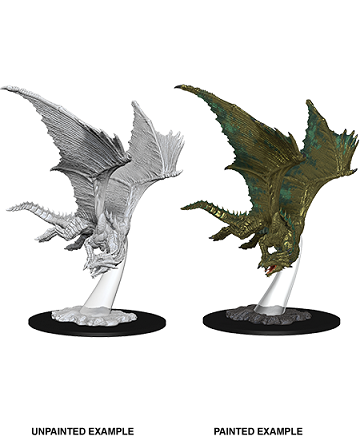 D&D Nolzur's Marvelous Miniatures: Young Bronze Dragon